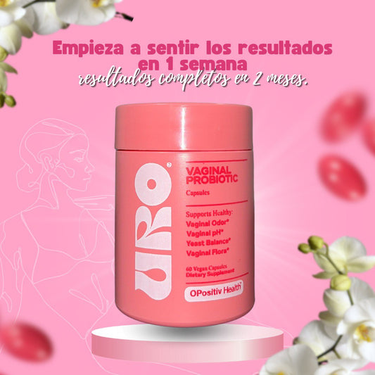 Probioticos vaginales URO 60 caps